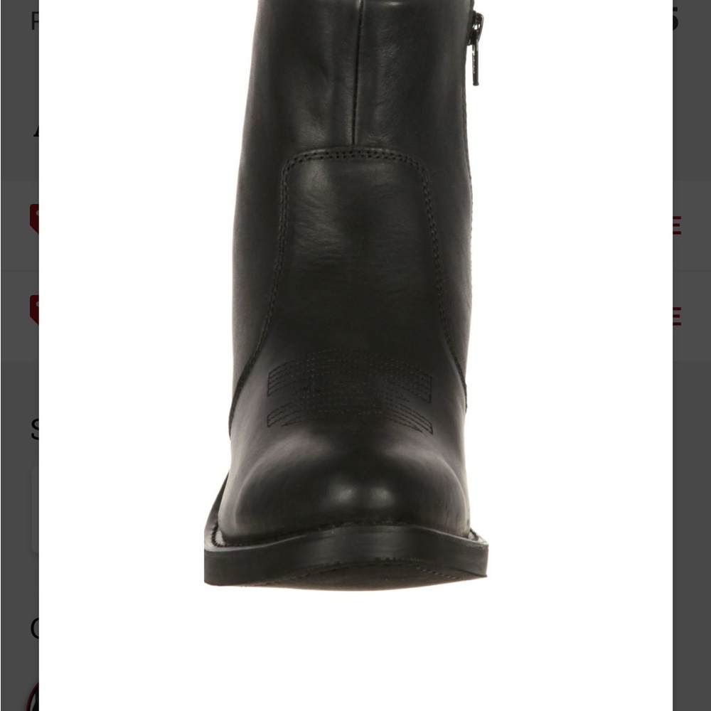 Durango Black Cowboy & Western Boots - Picture 5 of 15